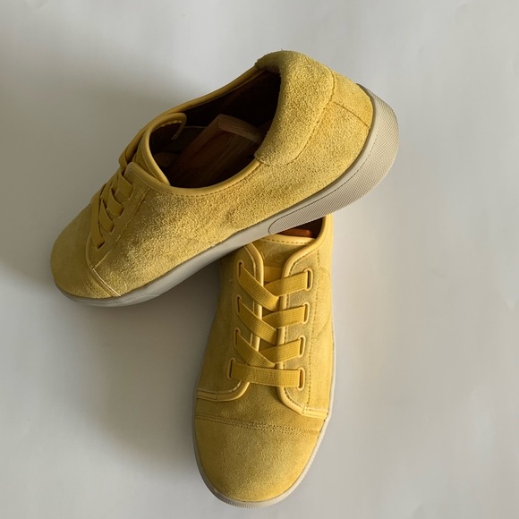 Vionic Women’s Yellow Jean Suede Slip-on Sneakers Size 9 - Picture 8 of 8